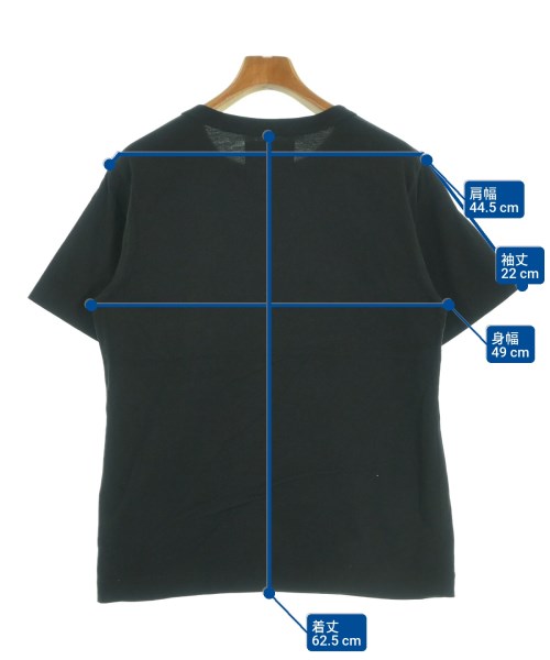 MHL.（エムエイチエル）Tシャツ・カットソー 黒 サイズ:M メンズ/2200640538118