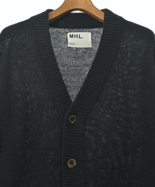 MHL.（エムエイチエル）カーディガン 黒 サイズ:L メンズ/2200641184031