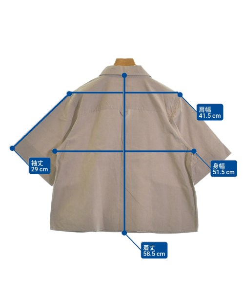 MHL.（エムエイチエル）カジュアルシャツ 茶 サイズ:2(M位) レディース/2200628418043