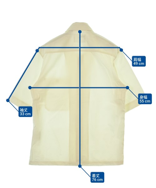 MHL.（エムエイチエル）カジュアルシャツ 白 サイズ:M メンズ/2200641516023