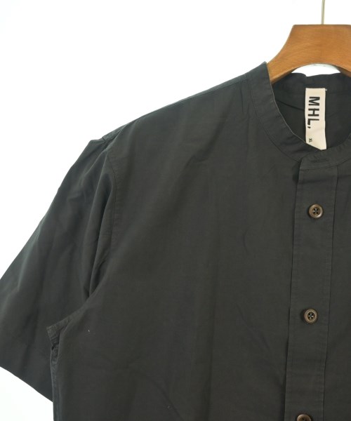 MHL.（エムエイチエル）カジュアルシャツ 黒 サイズ:XL メンズ/2200628637024