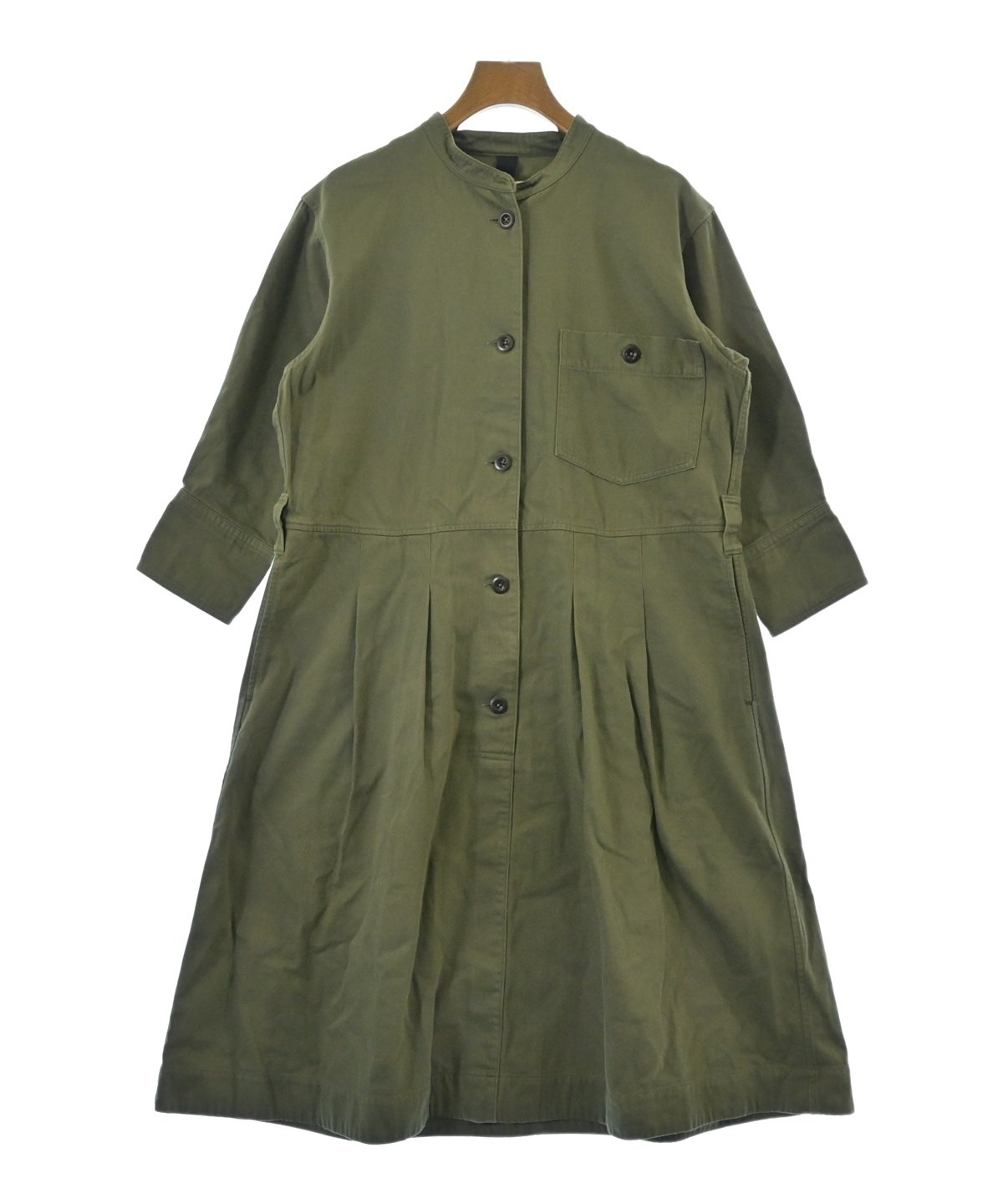 MHL.（エムエイチエル）ワンピース カーキ サイズ:0(XS位) レディース