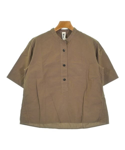 MHL.(エムエイチエル)カジュアルシャツ 茶 サイズ:1(S位)/2200642223029