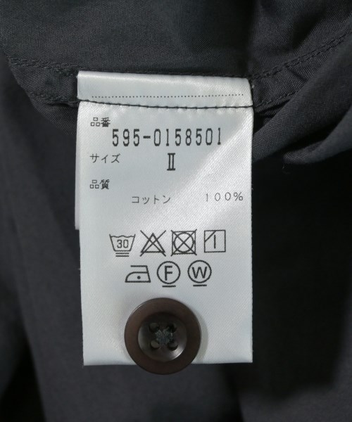 MHL.（エムエイチエル）シャツワンピース グレー サイズ:2(M位) レディース/2200642425034