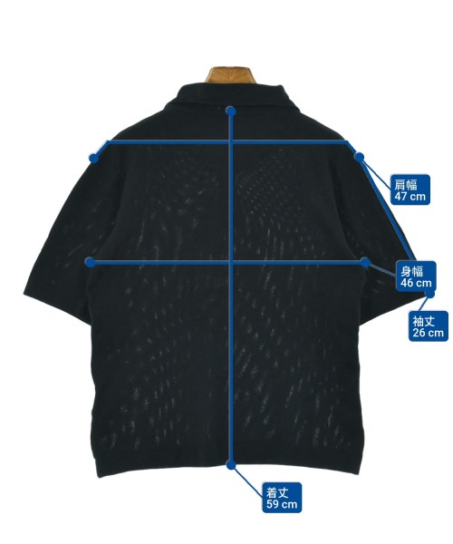 MHL.（エムエイチエル）ポロシャツ 黒 サイズ:2(M位) レディース/2200631235170