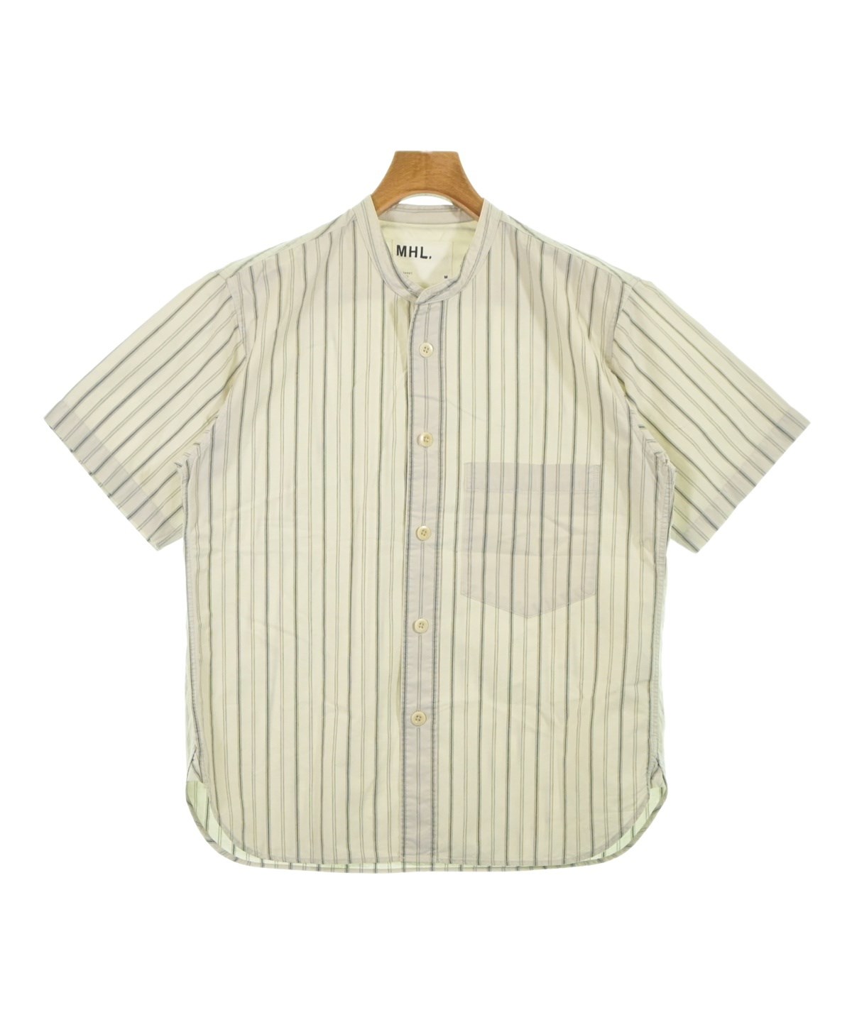 MHL.（エムエイチエル）カジュアルシャツ 白 サイズ:M メンズ