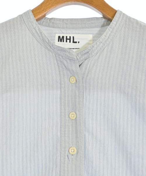 MHL.（エムエイチエル）カジュアルシャツ 青 サイズ:2(M位) レディース/2200643830134