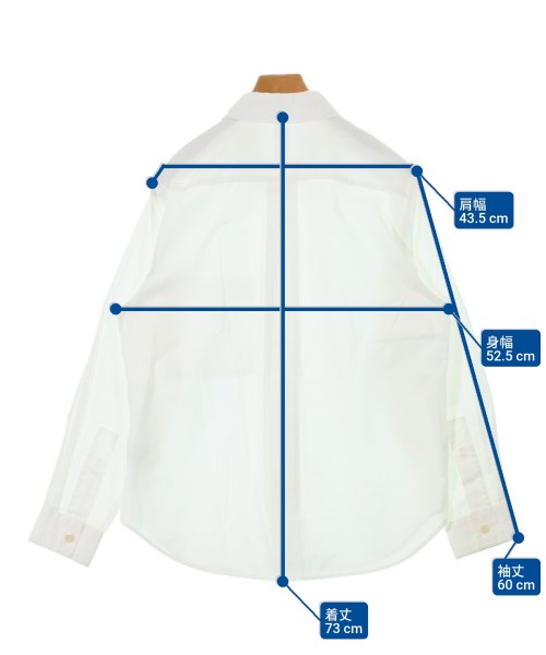 MHL.（エムエイチエル）カジュアルシャツ 白 サイズ:M メンズ/2200532842033