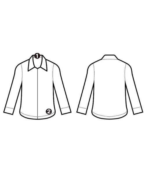 MHL.（エムエイチエル）カジュアルシャツ 黒 サイズ:M メンズ/2200540891054