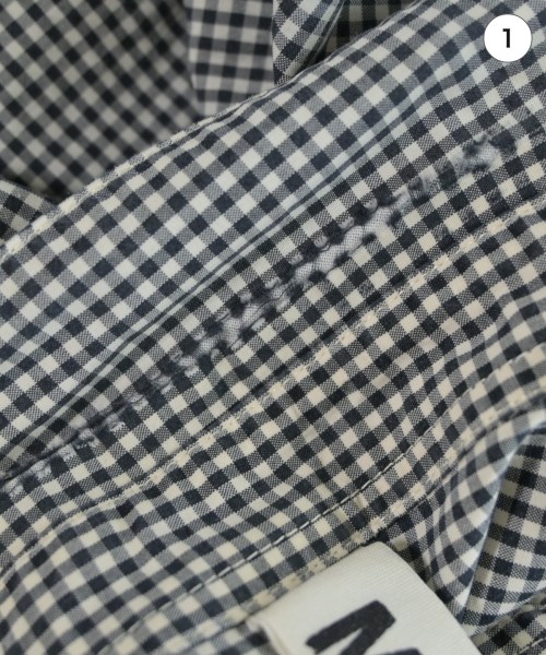 MHL.（エムエイチエル）カジュアルシャツ 黒 サイズ:M メンズ/2200540891054