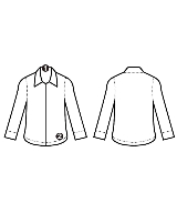 MHL.（エムエイチエル）カジュアルシャツ 黒 サイズ:M メンズ/2200540891054