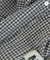 MHL.（エムエイチエル）カジュアルシャツ 黒 サイズ:M メンズ/2200540891054