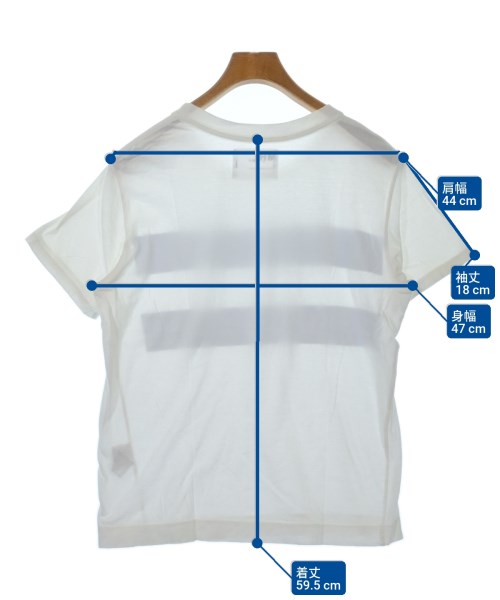 MHL.（エムエイチエル）Tシャツ・カットソー 白 サイズ:M メンズ/2200621542028