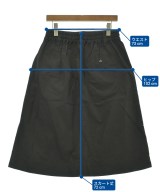 MHL.（エムエイチエル）ひざ丈スカート 茶 サイズ:2(M位) レディース/2200622167022