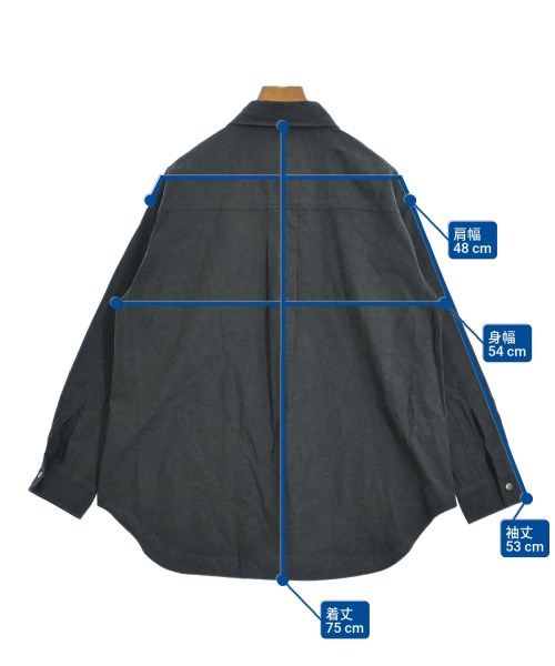 MHL.（エムエイチエル）カジュアルシャツ グレー サイズ:1(S位) レディース/2200622431017