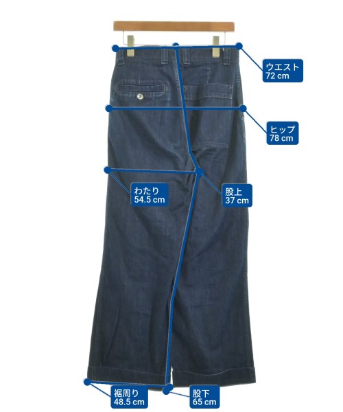 MHL.（エムエイチエル）デニムパンツ 紺 サイズ:27(M位) レディース/2200617803027