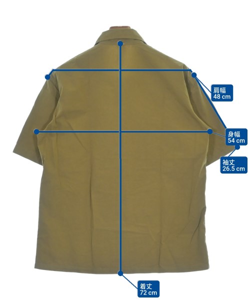 MHL.（エムエイチエル）カジュアルシャツ ベージュ サイズ:M メンズ/2200617283201