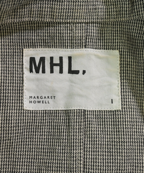 MHL.（エムエイチエル）シャツワンピース 黒 サイズ:1(S位) レディース/2200614476019