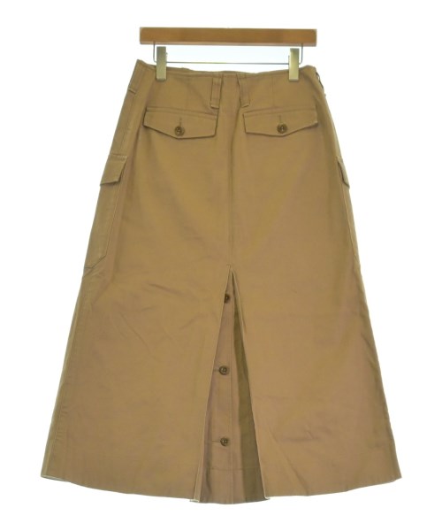 MHL.（エムエイチエル）ロング・マキシ丈スカート ベージュ サイズ:3(L位) レディース/2200626975036