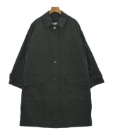 MHL.（エムエイチエル）ステンカラーコート 黒 サイズ:3(L位) レディース/2200627465017