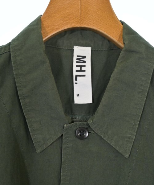 MHL.（エムエイチエル）カジュアルシャツ 緑 サイズ:M メンズ/2200627919060