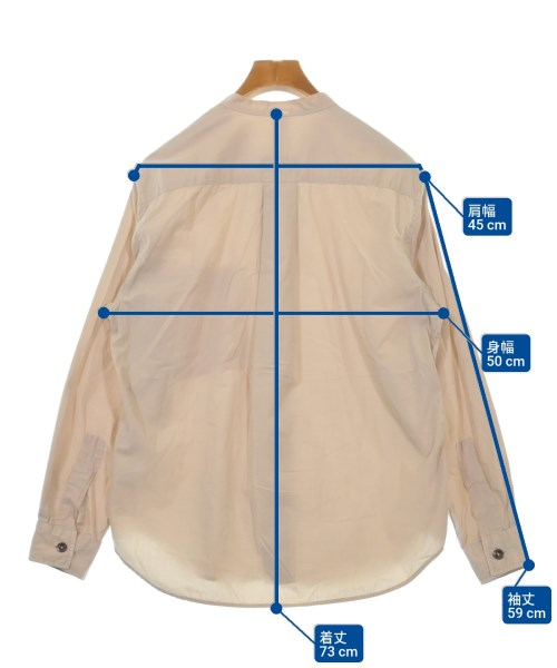 MHL.（エムエイチエル）カジュアルシャツ ベージュ サイズ:M メンズ/2200627919077