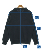 MHL.（エムエイチエル）ニット・セーター 紺 サイズ:M メンズ/2200627992070