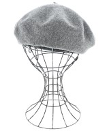 MHL.（エムエイチエル）ハンチング・ベレー帽 グレー サイズ:F レディース/2200628496089