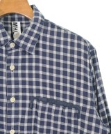 MHL.（エムエイチエル）カジュアルシャツ 紺 サイズ:S メンズ/2200613363198