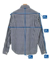 MHL.（エムエイチエル）カジュアルシャツ 紺 サイズ:S メンズ/2200613363198