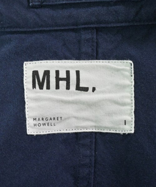 MHL.（エムエイチエル）ステンカラーコート 紺 サイズ:1(S位) レディース/2200630039021