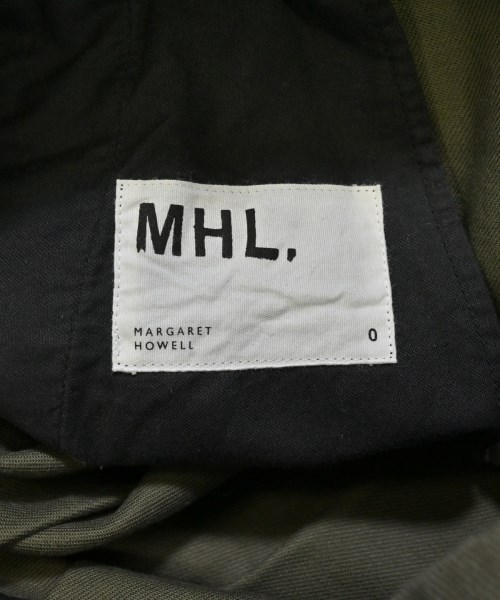 MHL.（エムエイチエル）ひざ丈スカート カーキ サイズ:0(XS位) レディース/2200632287031