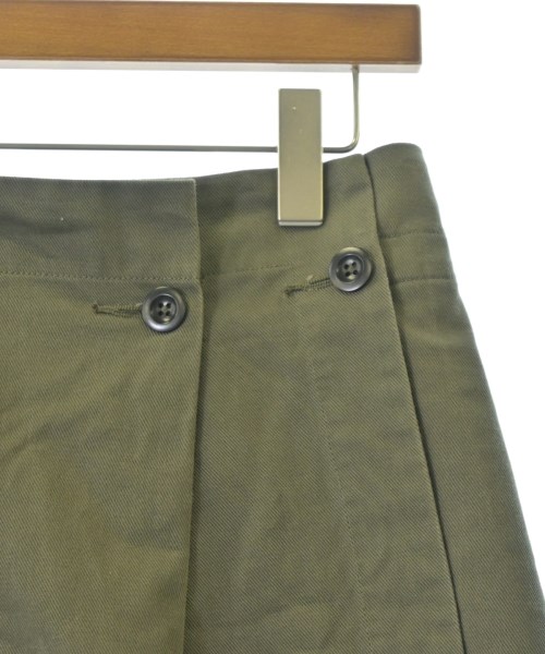 MHL.（エムエイチエル）ひざ丈スカート カーキ サイズ:0(XS位) レディース/2200632287031