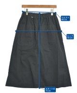 MHL.（エムエイチエル）ロング・マキシ丈スカート 黒 サイズ:1(S位) レディース/2200610370021