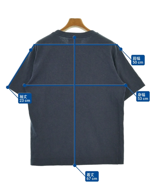 MHL.（エムエイチエル）Tシャツ・カットソー 紺 サイズ:L メンズ/2200609089033