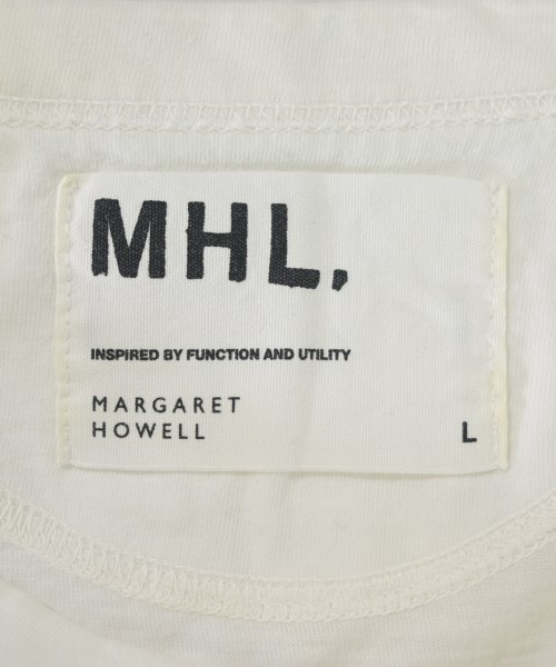 MHL.（エムエイチエル）Tシャツ・カットソー 白 サイズ:L メンズ/2200614237023