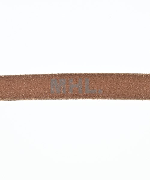 MHL.（エムエイチエル）ベルト 黒 サイズ:- レディース/2200607988260