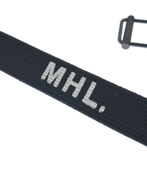 MHL.（エムエイチエル）ベルト 黒 サイズ:- レディース/2200607988277