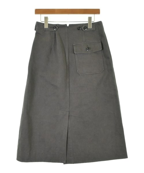 MHL.（エムエイチエル）ひざ丈スカート グレー サイズ:1(S位) レディース/2200617208068