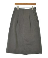 MHL.（エムエイチエル）ひざ丈スカート グレー サイズ:1(S位) レディース/2200617208068