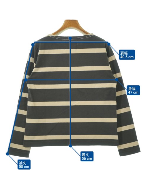 MHL.（エムエイチエル）Tシャツ・カットソー グレー サイズ:2(M位) レディース/2200618328130