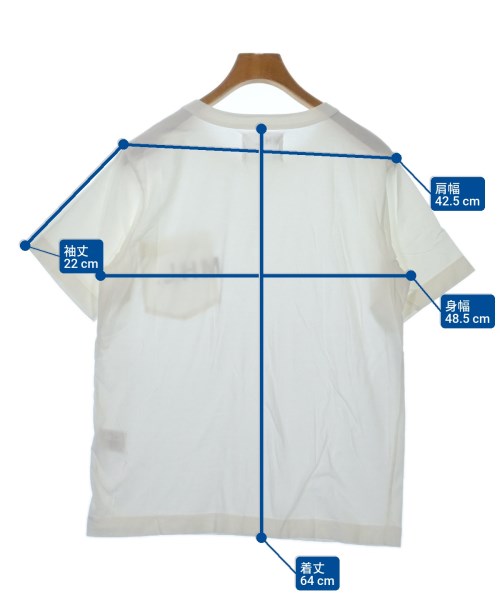 MHL.（エムエイチエル）Tシャツ・カットソー 白 サイズ:M メンズ/2200613694094