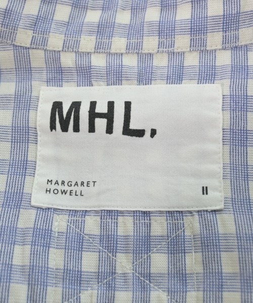 MHL.（エムエイチエル）カジュアルシャツ 青 サイズ:2(M位) レディース/2200618388042