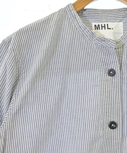 MHL.（エムエイチエル）カジュアルシャツ 青 サイズ:2(M位) レディース/2200618388059