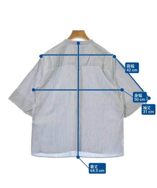 MHL.（エムエイチエル）カジュアルシャツ 青 サイズ:2(M位) レディース/2200618388059