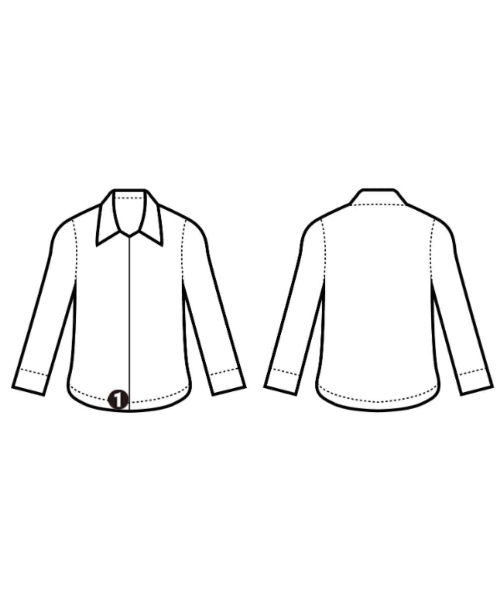 MHL.（エムエイチエル）カジュアルシャツ ベージュ サイズ:2(M位) レディース/2200618388103