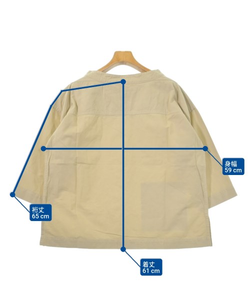 MHL.（エムエイチエル）カジュアルシャツ ベージュ サイズ:2(M位) レディース/2200618388110