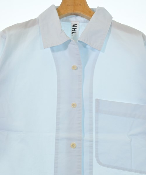 MHL.（エムエイチエル）カジュアルシャツ 青 サイズ:2(M位) レディース/2200618388127