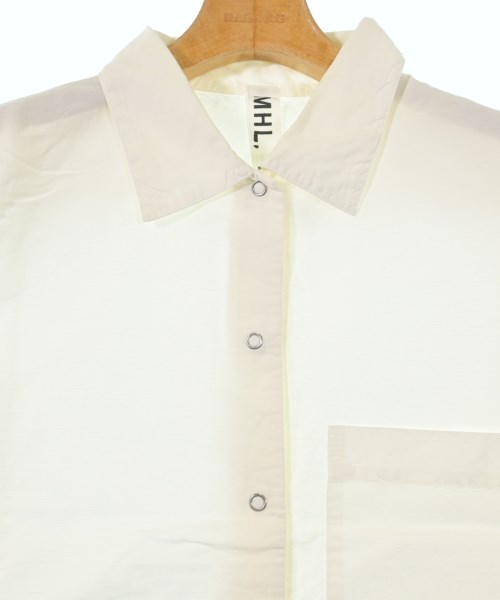 MHL.（エムエイチエル）カジュアルシャツ 白 サイズ:2(M位) レディース/2200618388134