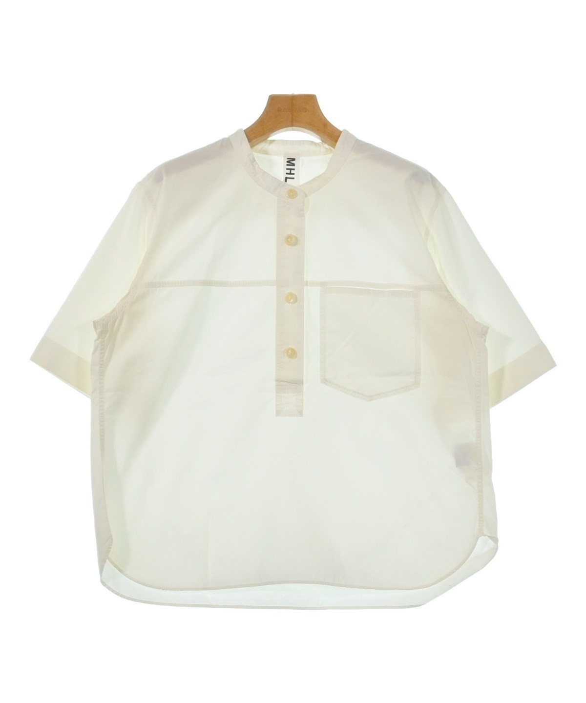 MHL.（エムエイチエル）カジュアルシャツ 白 サイズ:2(M位